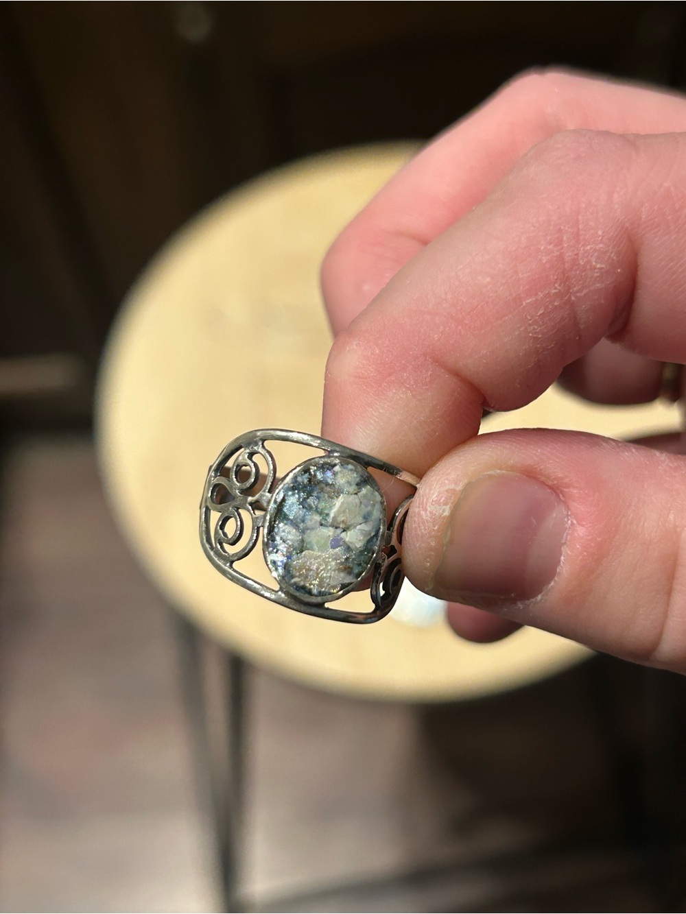 Ancient Roman glass necklace - Picture 11 of 15